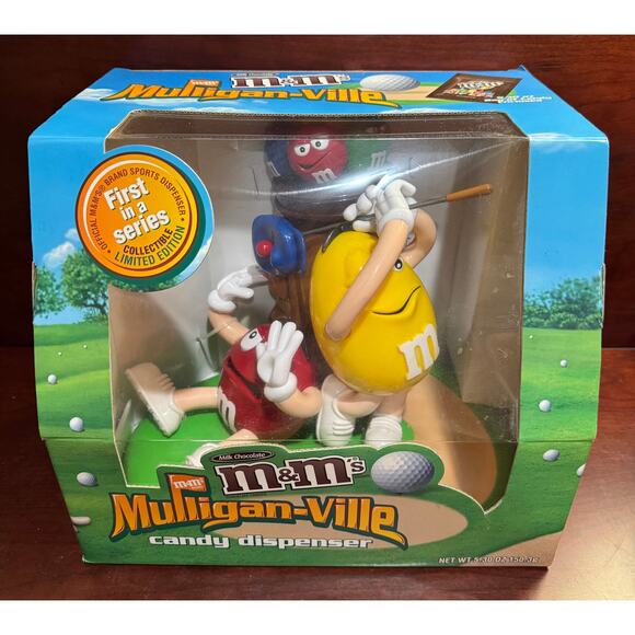 M&M's Mulligan-ville Candy Dispenser Collectors Edition W/Candy First In Series - Picture 1 of 10